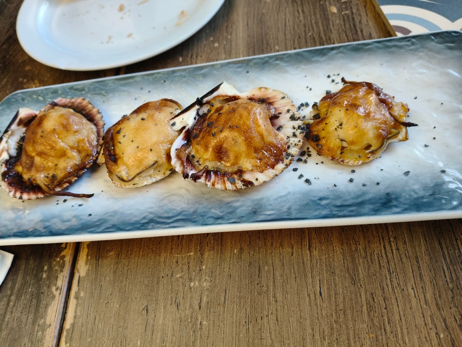 Zamburiñas gratinadas de L'altre Can Mario's