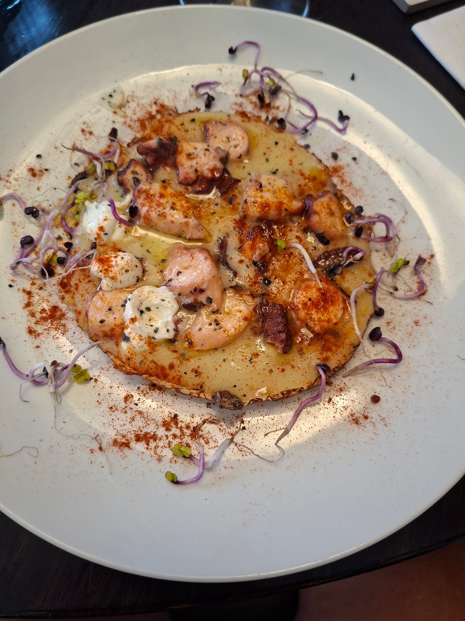 Marisco a la plancha de L'altre Can Mario's